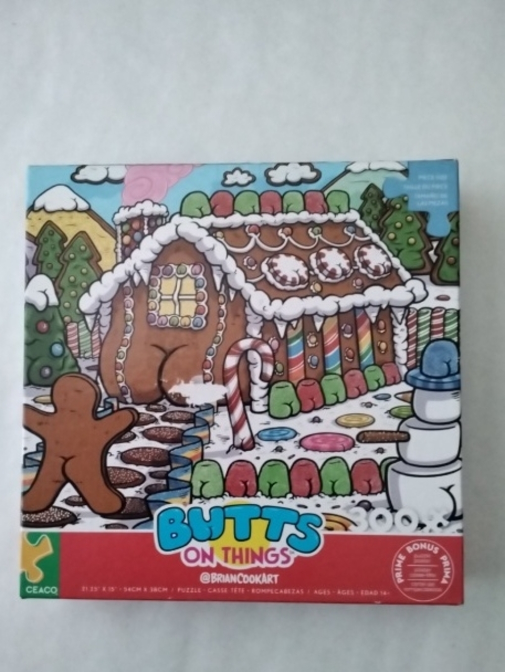 Butts On Things Jigsaw Puzzle